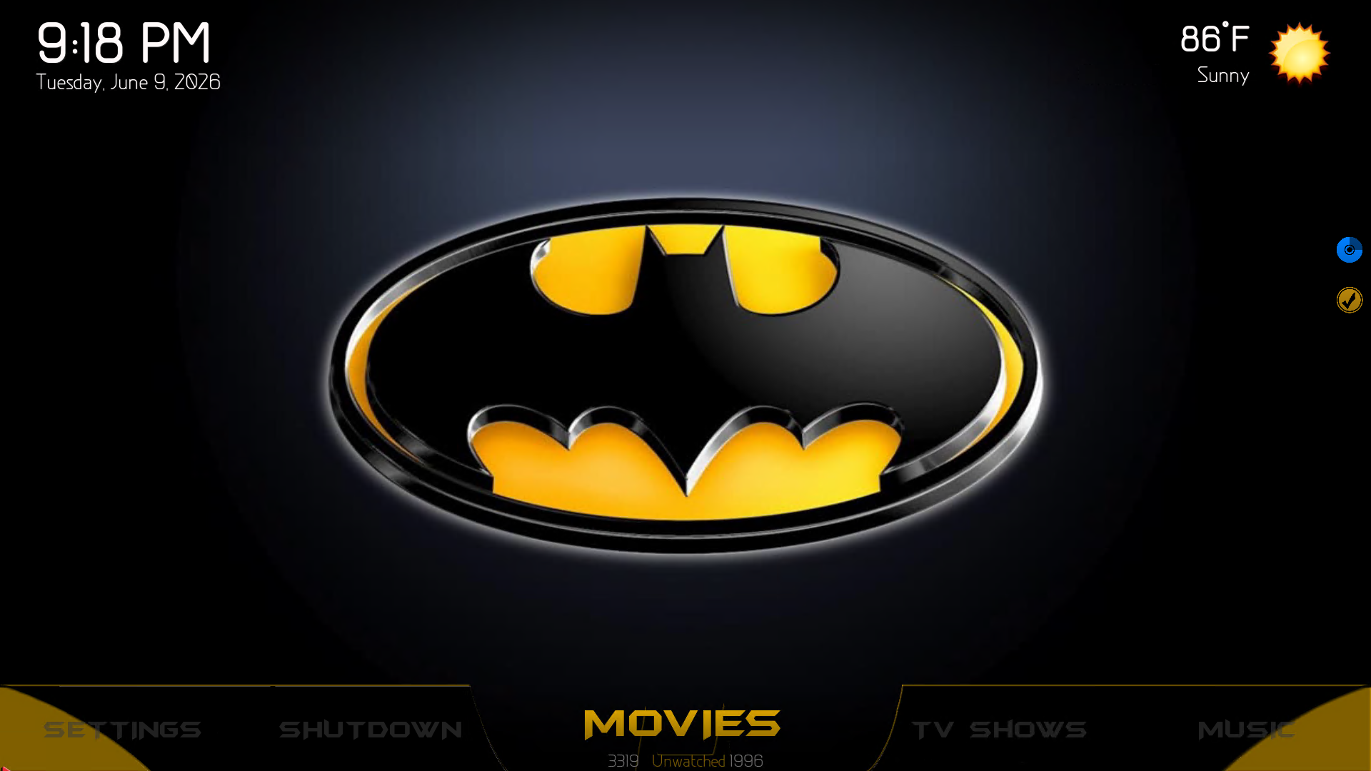 Kodi media center preview